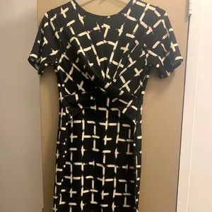ASOS Stretch cross pattern dress